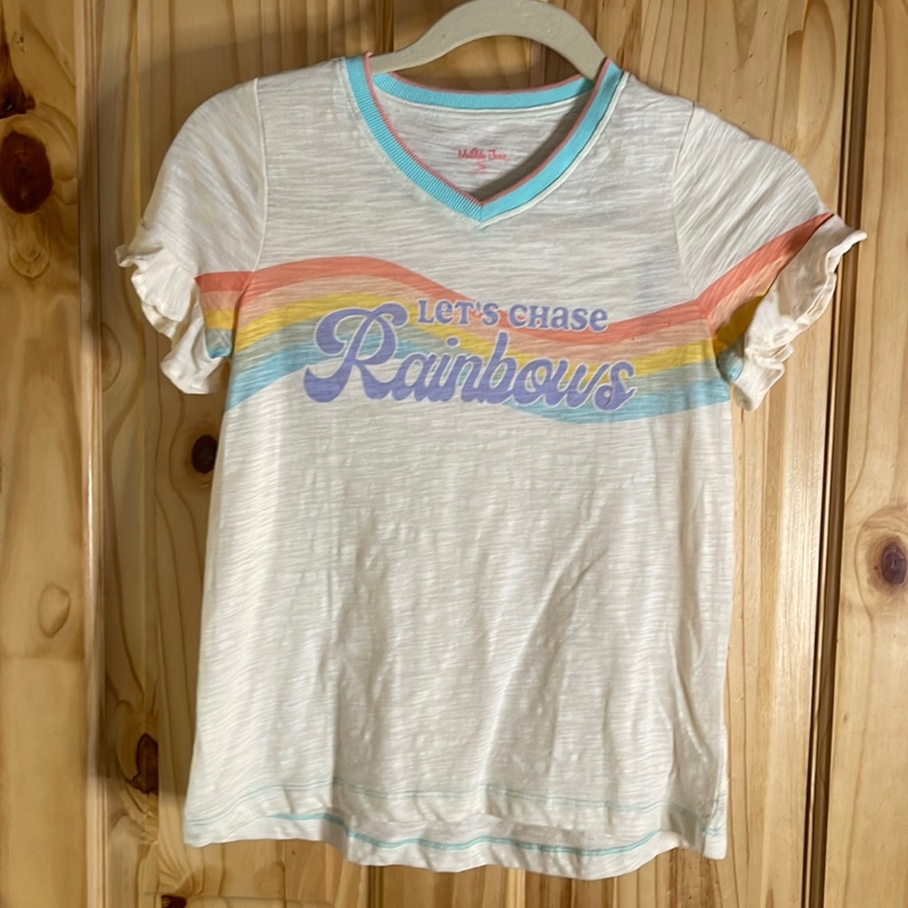 NWT Chasing Rainbows Tee by Matilda Jane